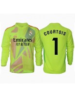 Moške Nogometnih dresov Real Madrid Thibaut Courtois #1 Vratar Tretji 2024-25 Dolgi rokavi